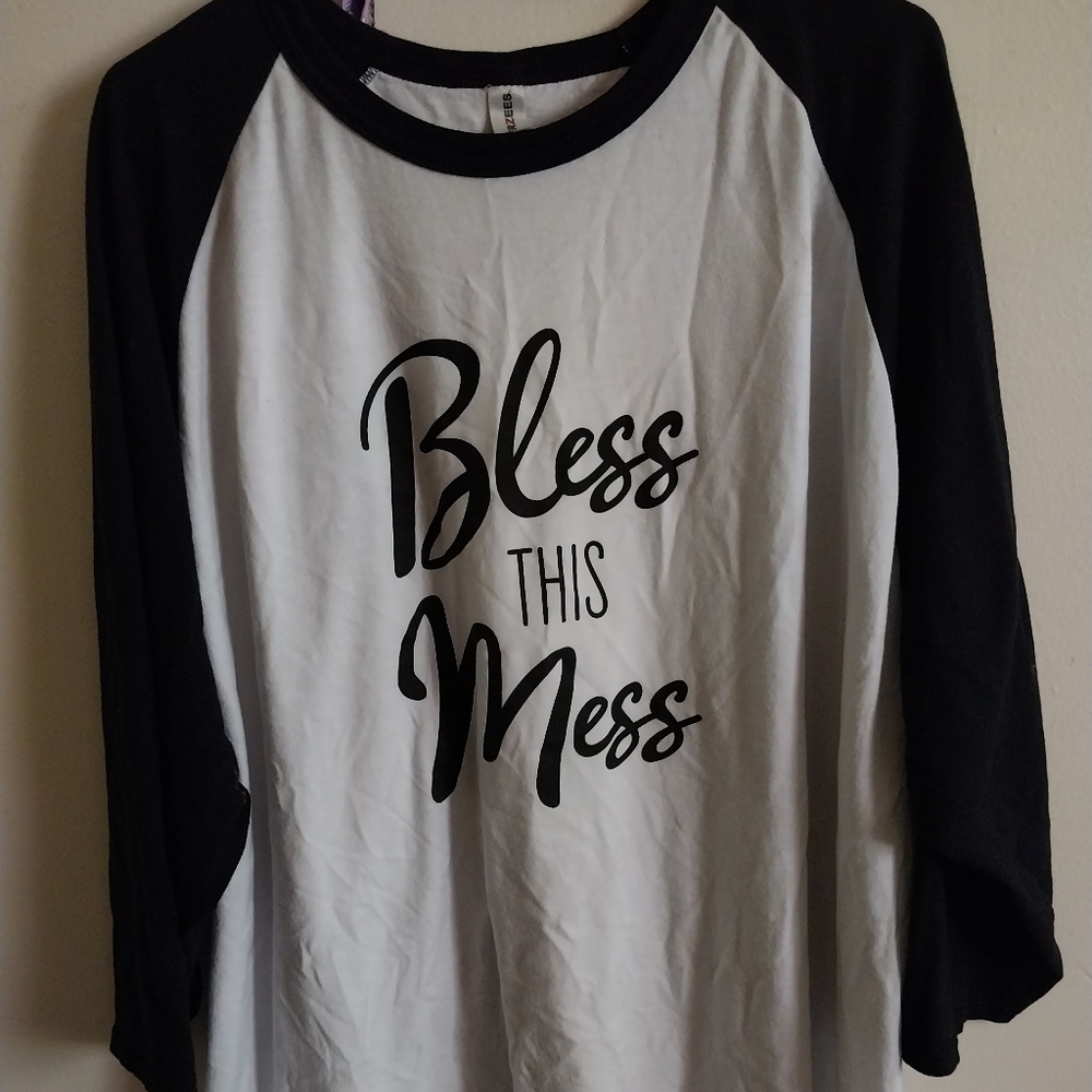 Women's Bless this Mess t shirt